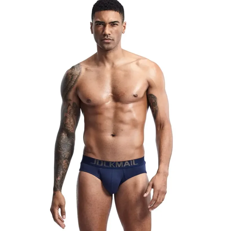 Intimo da uomo di marca Traspirante Slip da uomo sexy slip Mutande in cotone Comodo pantaloncino da uomo Cueca