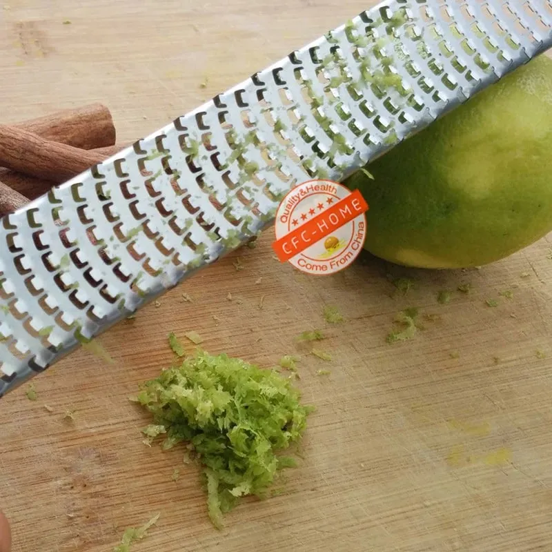 Citrus Lemon Zester & Cheese Grater-Parmesan Cheese Lemon Ginger Garlic Nutmeg Chocolate Vegetables Fruits Kitchen Tools