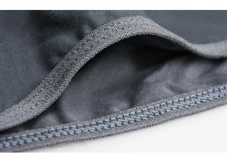 4Pcs Men Briefs Mens Summer Underwear Large Size L-5XL Elasticity Underwear Male Comfortable Panties Sexy Male Shorts Briefs Hot — image 13