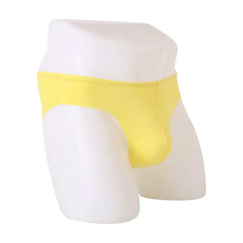 Men's Briefs Soft Breathable Silk Sexy Underwear Men's Hot Hips Up Transparent Jockstrap Sexy Colorful Undies Cueca — image 5