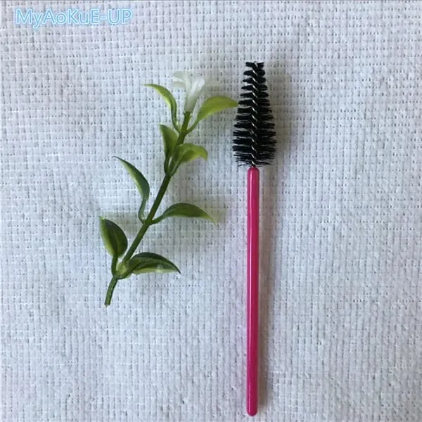 200 pcs Wholesale Water Drop Shape Nylon Material Mix Color Lashes Makeup Brushes Eyelash Extension Tools Eyelashes Brushes