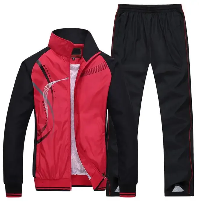 Menswear Men's Sportswear Outdoors Tracksuits Jackets + Pants 2Pcs Casual Exercise SportSuit Mens Hoodies and Sweatshirt Set 5XL — image 9