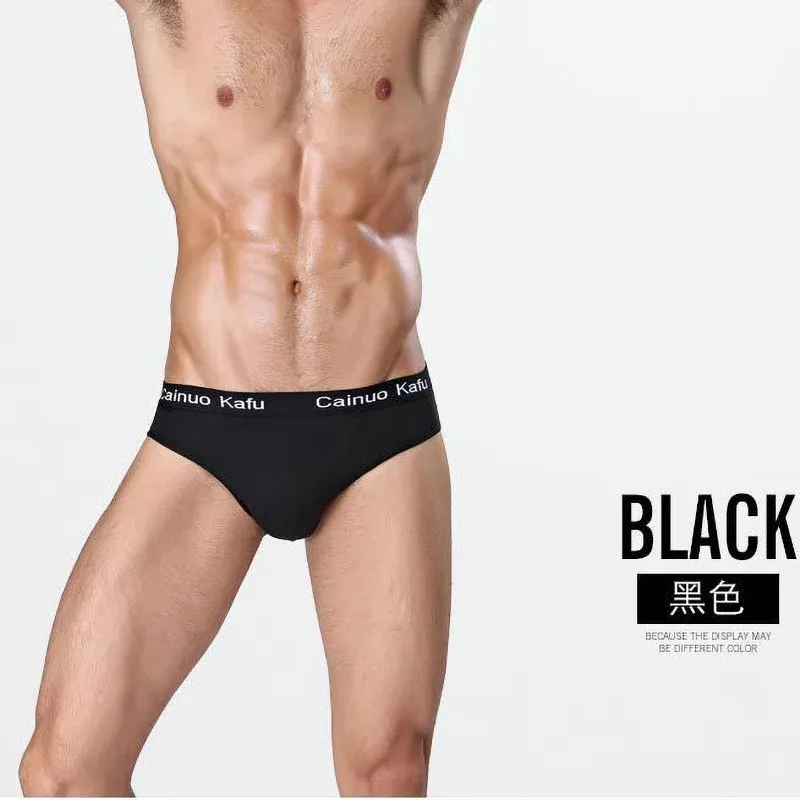 4Pcs Men Briefs Mens Summer Underwear Large Size L-5XL Elasticity Underwear Male Comfortable Panties Sexy Male Shorts Briefs Hot — image 12