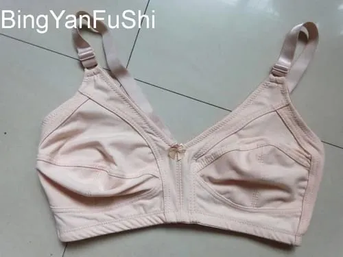 White Cotton Bra Big Bust 85 90 95 100 105 110 115 C D DD E F Cup Bras For Women Push Up Comfortable Seamless Sexy Lace Bh C01 — image 8