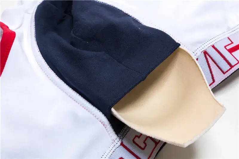 Brand sexy men underwear bulge enhancing men Boxer include Penis pad and hips buttocks double Removable push up cup — image 29