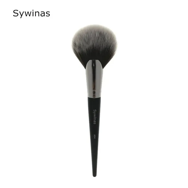 Sywinas Fan Brush Highlighter Soft Face Beauty Painting Powder Foundation Blush Bronzer Blending Makeup Brushes — image 1