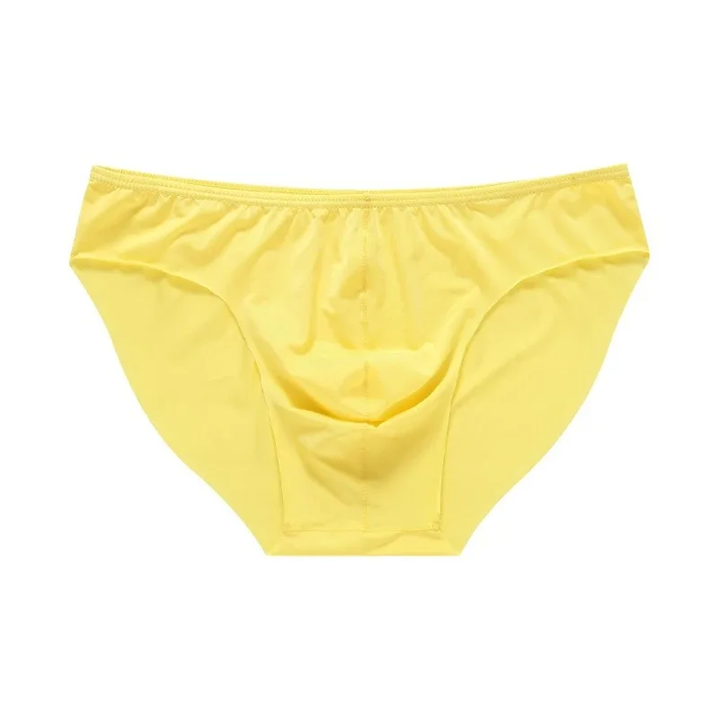 Men's Briefs Soft Breathable Silk Sexy Underwear Men's Hot Hips Up Transparent Jockstrap Sexy Colorful Undies Cueca — image 25