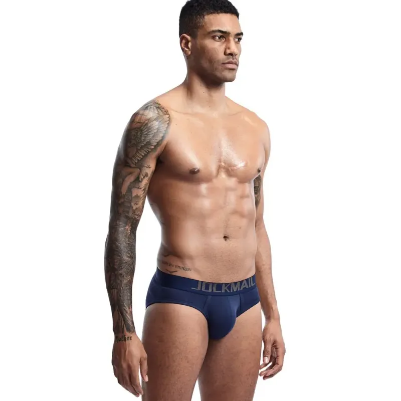 Intimo da uomo di marca Traspirante Slip da uomo sexy slip Mutande in cotone Comodo pantaloncino da uomo Cueca