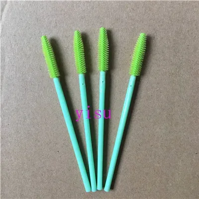 50 pcs Silicone Mascara Wands Applicator Disposable Eyelash Brushes Comb Beauty Makeup Brush For Women Eyelash Extension Tools