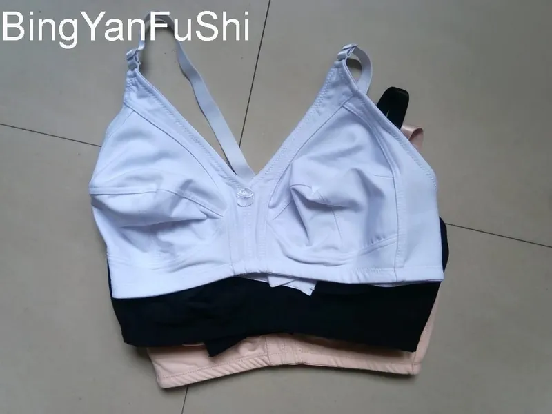 White Cotton Bra Big Bust 85 90 95 100 105 110 115 C D DD E F Cup Bras For Women Push Up Comfortable Seamless Sexy Lace Bh C01 — image 3