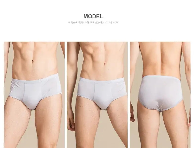 Men Underwear Boxer Shorts 100% Real Silk Knitted Boxers Comfortable Health Breathable Male U Shape Underpants 69112 — image 9