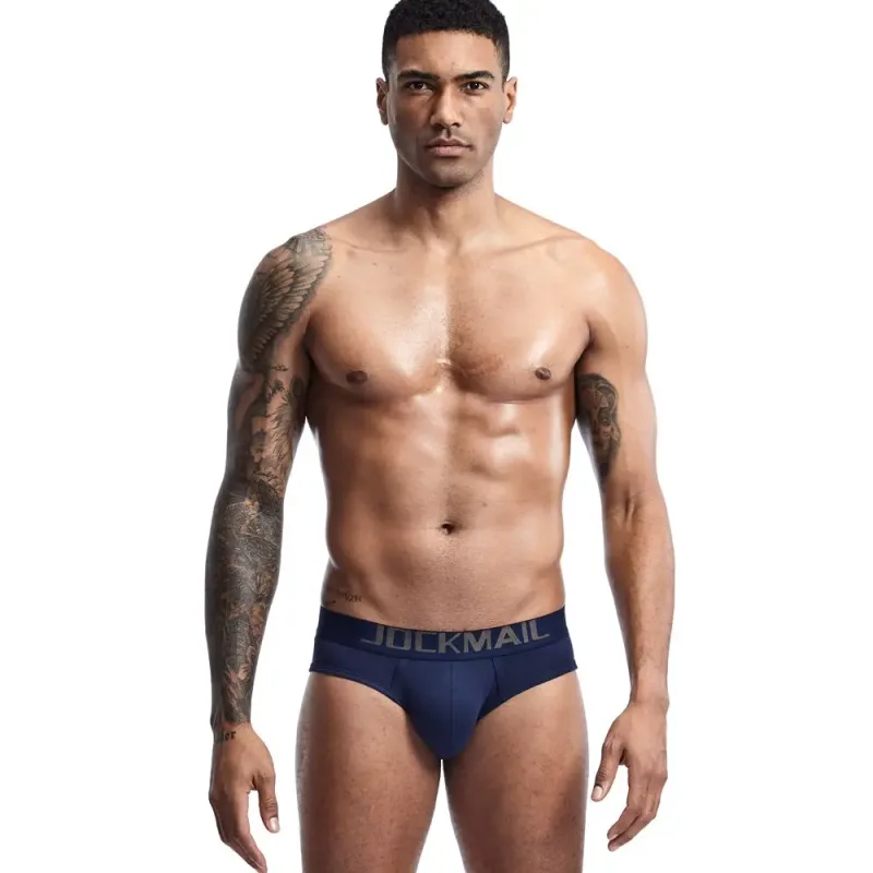 Intimo da uomo di marca Traspirante Slip da uomo sexy slip Mutande in cotone Comodo pantaloncino da uomo Cueca