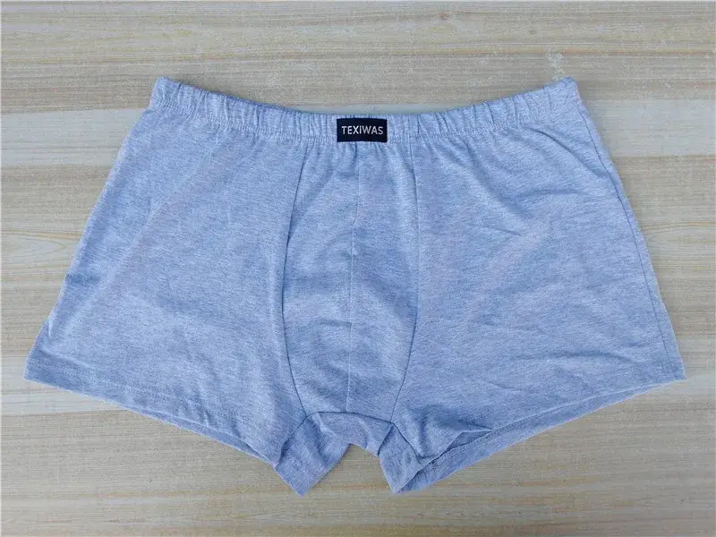 7XL 8XL 100% Kapas 4pcs/lot Seluar dalam Saiz Besar Lelaki Boxers plus saiz seluar pendek saiz besar seluar dalam kapas bernafas — image 7