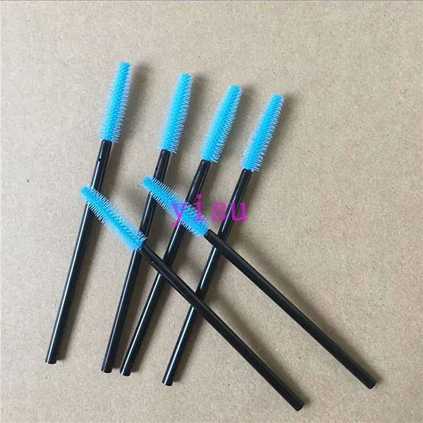 50 pcs Silicone Mascara Wands Applicator Disposable Eyelash Brushes Comb Beauty Makeup Brush For Women Eyelash Extension Tools