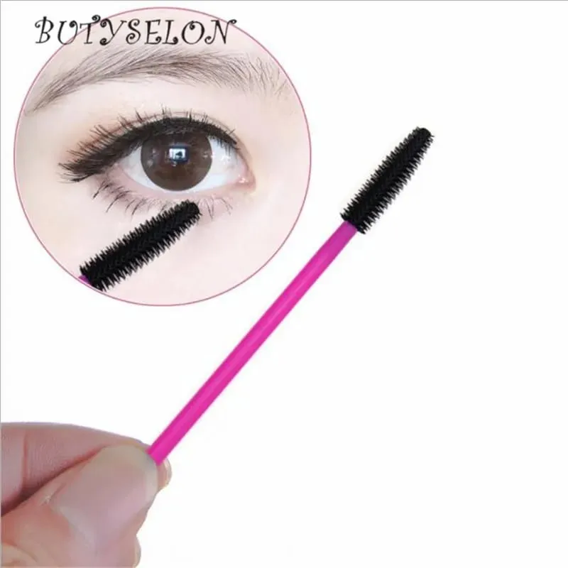 50pcs Disposable Silicone Eyelash Brushes Mascara Wands Applicator Eyebrow Comb Microbrush Lash Extension Supplies Makeup Tools — image 4