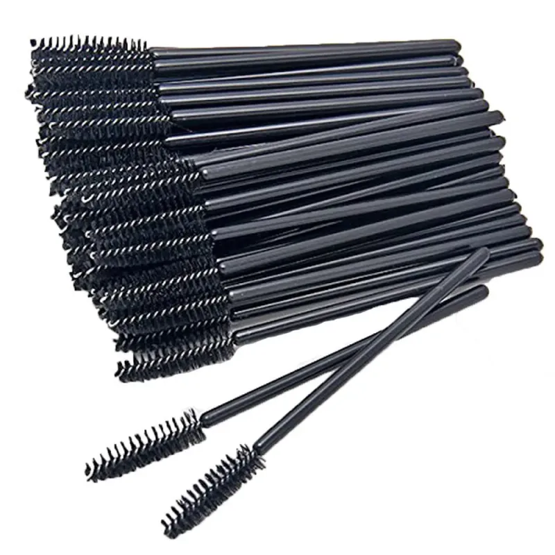 50Pcs Eyelash Brushes Makeup Brushes Disposable Mascara Wands Applicator Multicolors Eye Lashes Cosmetic Brush Makeup Tools