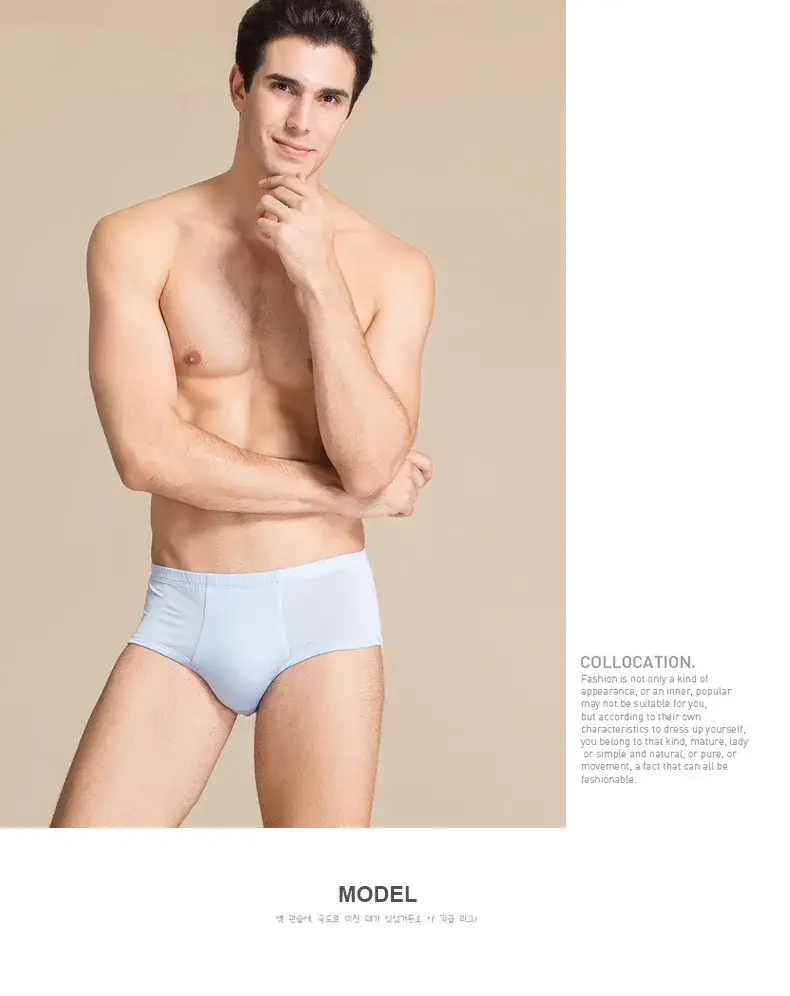 Men Underwear Boxer Shorts 100% Real Silk Knitted Boxers Comfortable Health Breathable Male U Shape Underpants 69112 — image 17