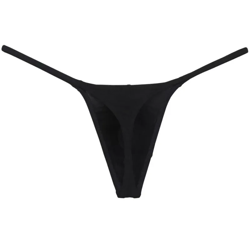 Men Modal String Thong Underwear Male Minimal Coverage Hipster T-back Jock Strap — image 22
