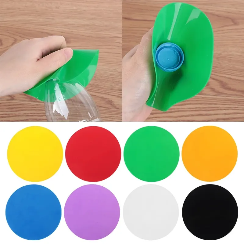 New Silicone Jar Opener Pad Multi-Purpose Round Gripper Bottle Lid Openers Kitchen Pot Holder Gadget Eco-Friendly High Quality — image 1