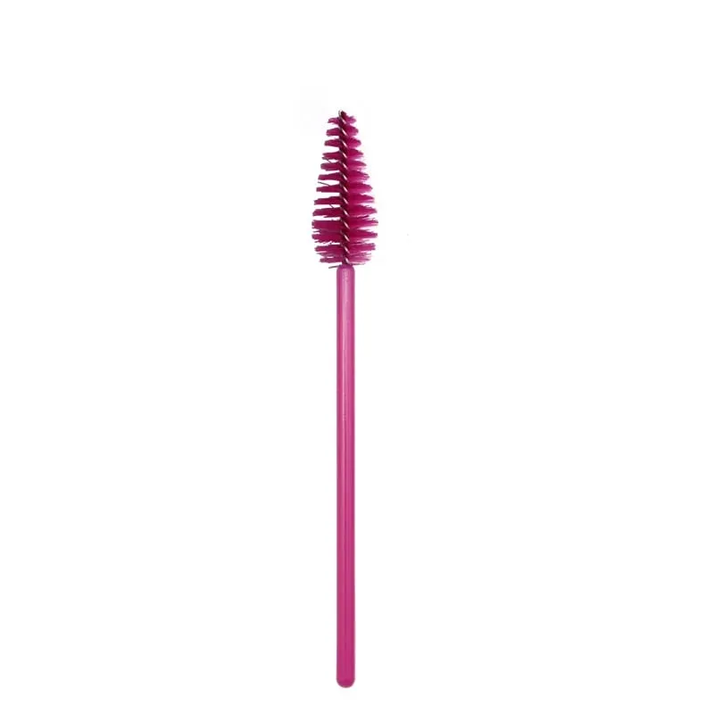 200 Pcs Wholesale Water Drop Shape Disposable Nylon Mascara Wands 4 Mix Color Lashes Makeup Brushes Eyelash Extension Tools