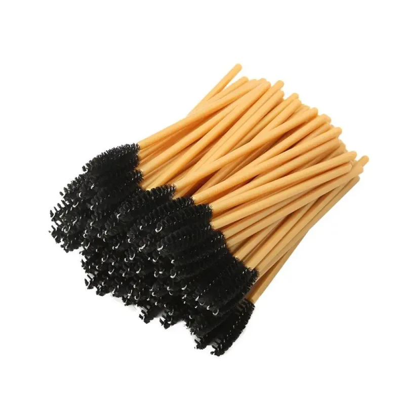 50Pcs Eyelash Brushes Makeup Brushes Disposable Mascara Wands Applicator Multicolors Eye Lashes Cosmetic Brush Makeup Tools