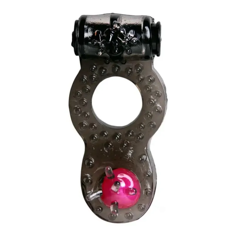 Triple Couples Dual Pleasure delay Ring Vibrating Ring clit stimulator longer erections intense ejaculations Sex Toys for man