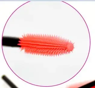 50 db/táska 4 stílus Kiváló minőségű műanyag szilikon puha smink ecsetek szempilla hosszabbító ecsetek smink eszközök hossza 105 mm — image 7