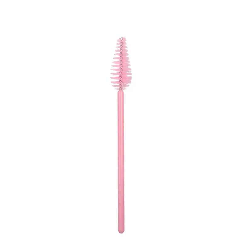 200 Pcs Wholesale Water Drop Shape Disposable Nylon Mascara Wands 4 Mix Color Lashes Makeup Brushes Eyelash Extension Tools