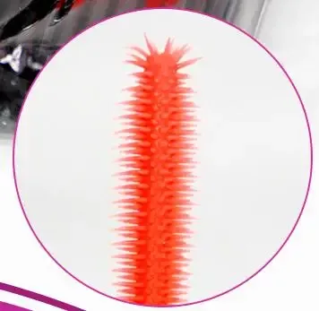 50 db/táska 4 stílus Kiváló minőségű műanyag szilikon puha smink ecsetek szempilla hosszabbító ecsetek smink eszközök hossza 105 mm — image 9