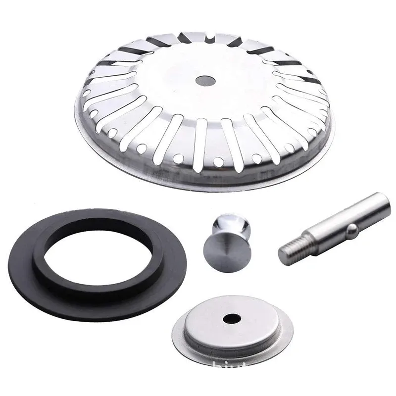 High Quality 84MM Bathroom Sink Strainer 304 Stainless Steel Water Stopper Sink Sink Water Filter Plug Kitchen Sink Accessories — image 6
