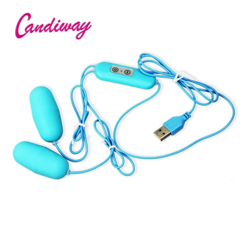 Vibrator 12 multi Speed Jump Egg Vibrating Clitoris Stimulator USB Adult Product Sex Toys For Women Female Masturbation