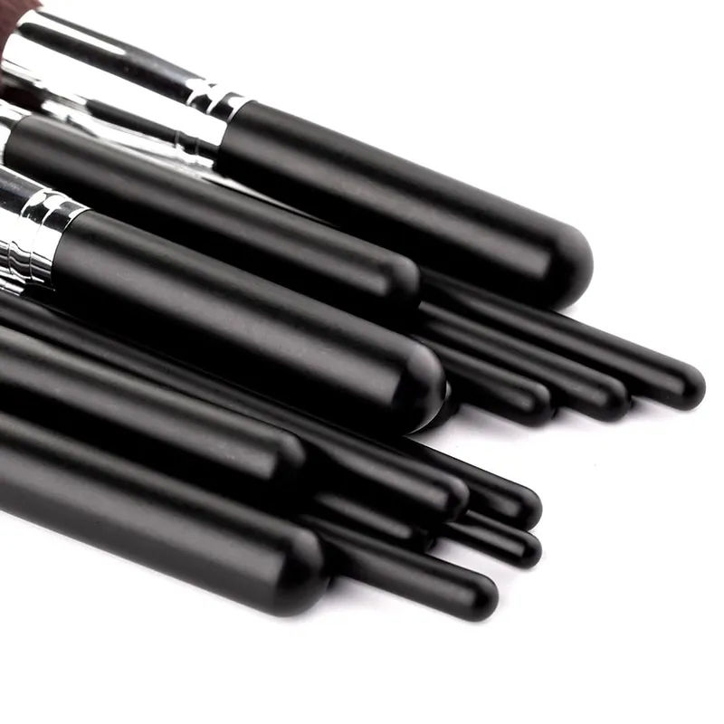 15pcs Professional Make-up Brushes Set Makeup Power Brush Make Up Beauty Tools Soft Synthetic Hair With Leather Case — image 5