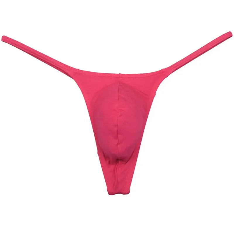Men Modal String Thong Underwear Male Minimal Coverage Hipster T-back Jock Strap — image 18