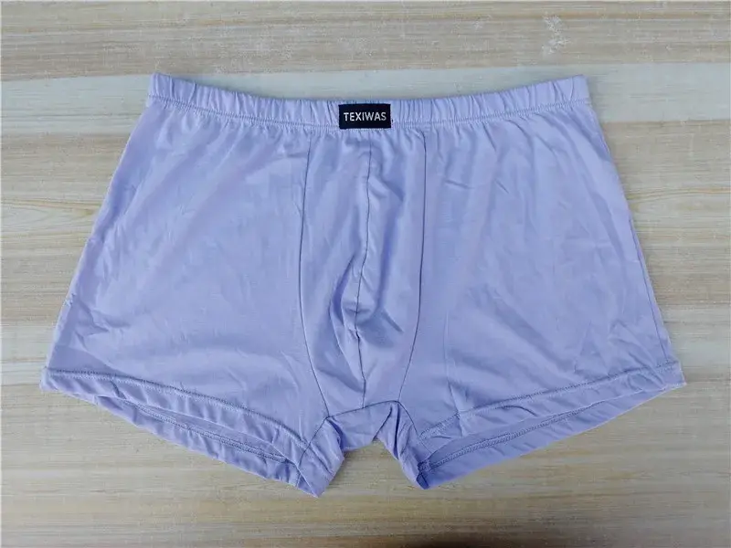 7XL 8XL 100% Kapas 4pcs/lot Seluar dalam Saiz Besar Lelaki Boxers plus saiz seluar pendek saiz besar seluar dalam kapas bernafas — image 8