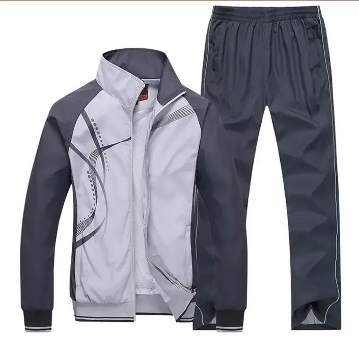 Menswear Men's Sportswear Outdoors Tracksuits Jackets + Pants 2Pcs Casual Exercise SportSuit Mens Hoodies and Sweatshirt Set 5XL — image 10
