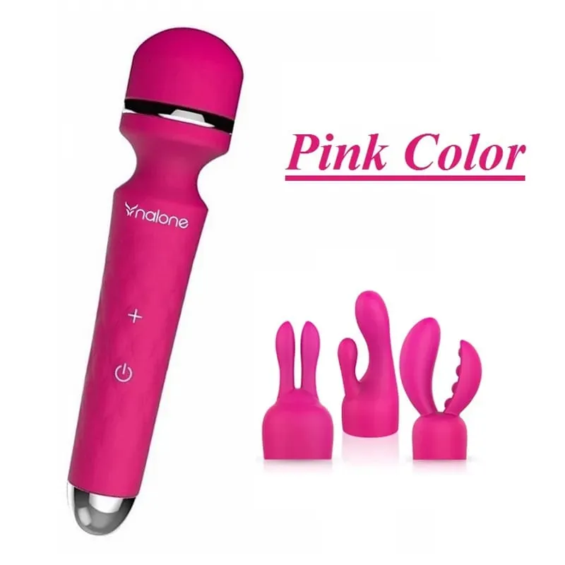 Nalone Super Powerful Multi Speed Waterproof G-Spot AV Wand Sex Toys Magic Wand Massager Vibrators Sex Products Shop For Woman — image 5