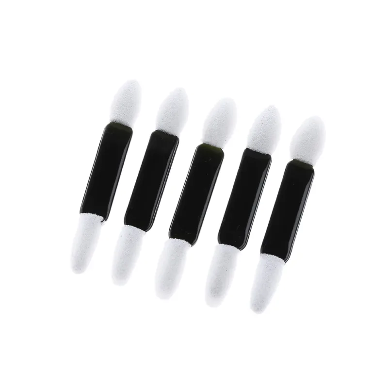 50Pcs Proffessional Eye Shadow Sponge Brushes Double Foam Headed Brushes Disposable Eyeshadow Sponge Makeup Applicator Tool — image 4