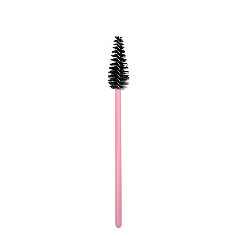 200 Pcs Wholesale Water Drop Shape Disposable Nylon Mascara Wands 4 Mix Color Lashes Makeup Brushes Eyelash Extension Tools