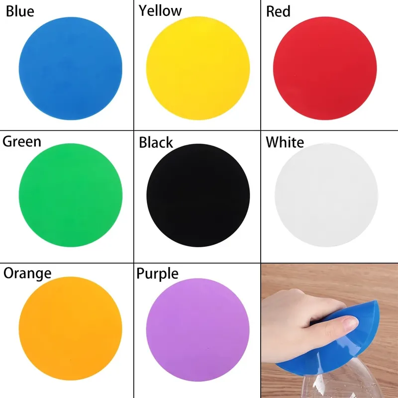 New Silicone Jar Opener Pad Multi-Purpose Round Gripper Bottle Lid Openers Kitchen Pot Holder Gadget Eco-Friendly High Quality — image 3