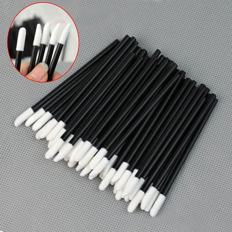 5/50/100Pcs Lip Brush Lipstick Wands Applicator Lip Brushes For Women Mascara Makeup Brush Cosmetic Portable Beauty Make Up Tool — image 3