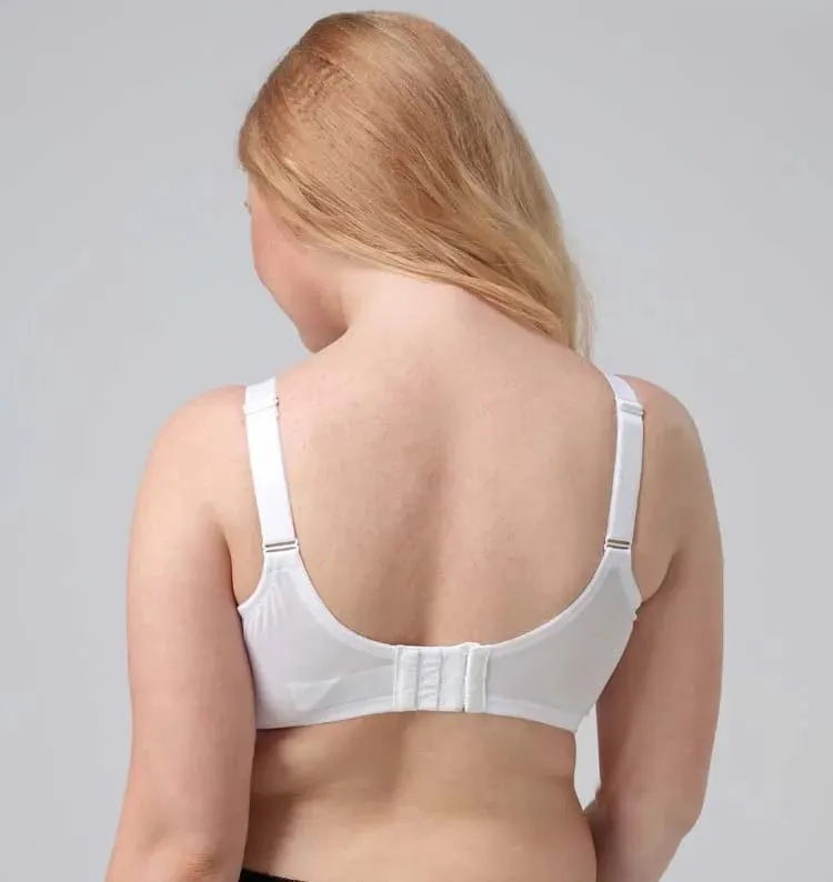 White Cotton Bra Big Bust 85 90 95 100 105 110 115 C D DD E F Cup Bras For Women Push Up Comfortable Seamless Sexy Lace Bh C01 — image 2