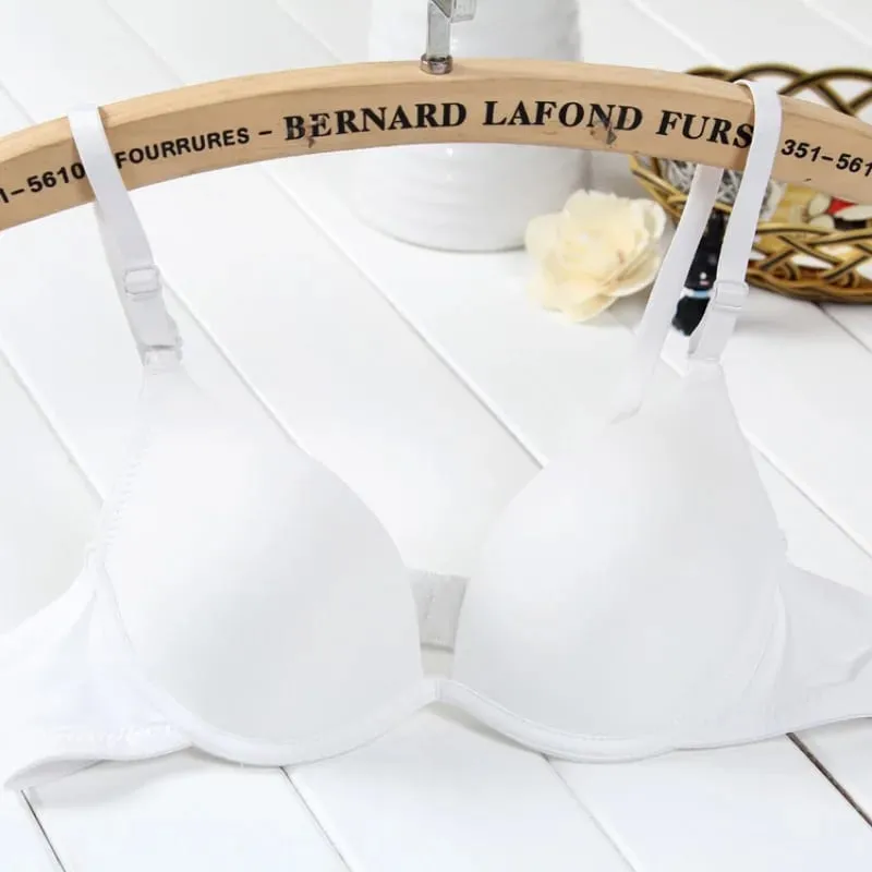 Sexy Womens Lingerie Small Breasts Deep V Brassiere Support Bra Underwired Bralette Padded Bh Top 28-36 AA A B Cup — image 13