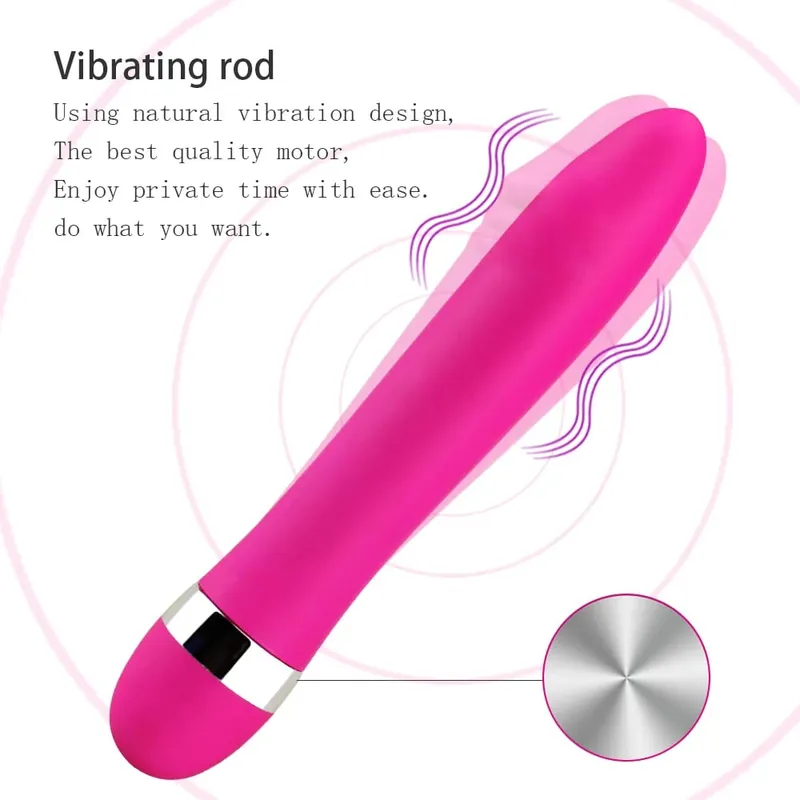 S/ L Dildo Vibrator Av Stick Vibrator Erotic G Spot Magic Wand Anal Bead Vibration Women Sex Toy Lesbian Masturbator — image 4