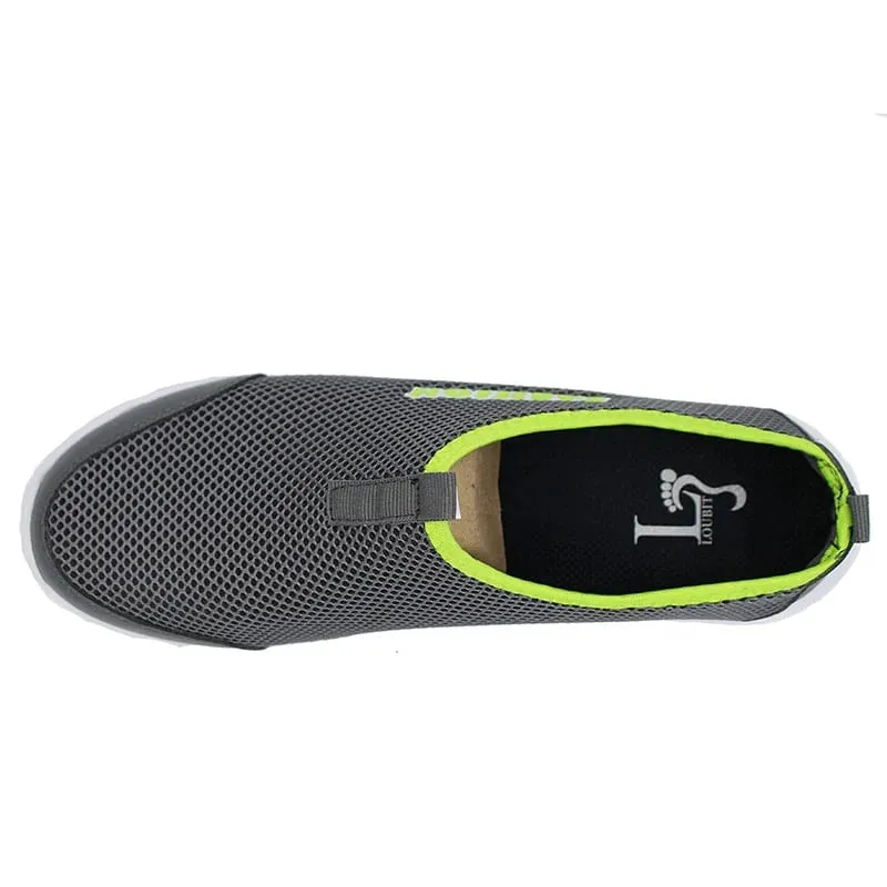 Men Shoes 2020 Summer Sneakers Comfortable Casual Shoes Mesh Breathable Sneakers For Men Footwear Plus Size 38-46 — image 5