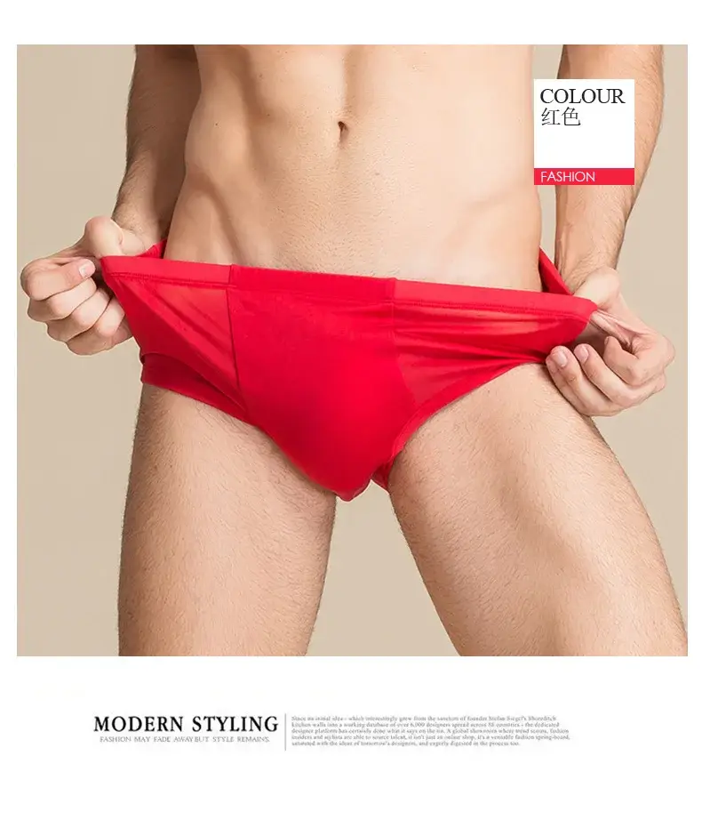 Men Underwear Boxer Shorts 100% Real Silk Knitted Boxers Comfortable Health Breathable Male U Shape Underpants 69112 — image 19