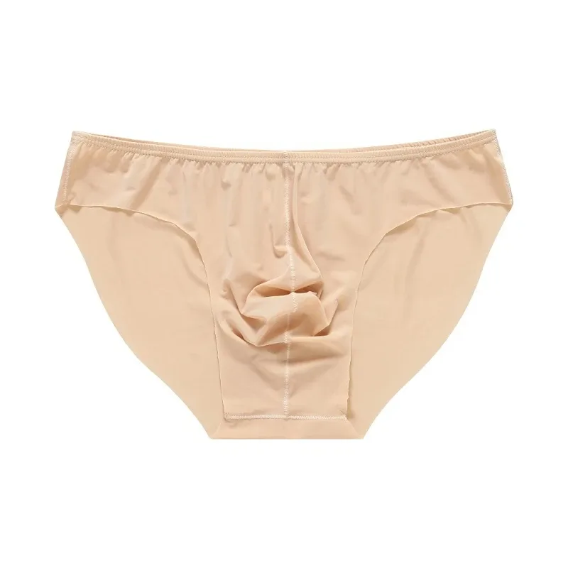 Men's Briefs Soft Breathable Silk Sexy Underwear Men's Hot Hips Up Transparent Jockstrap Sexy Colorful Undies Cueca — image 23