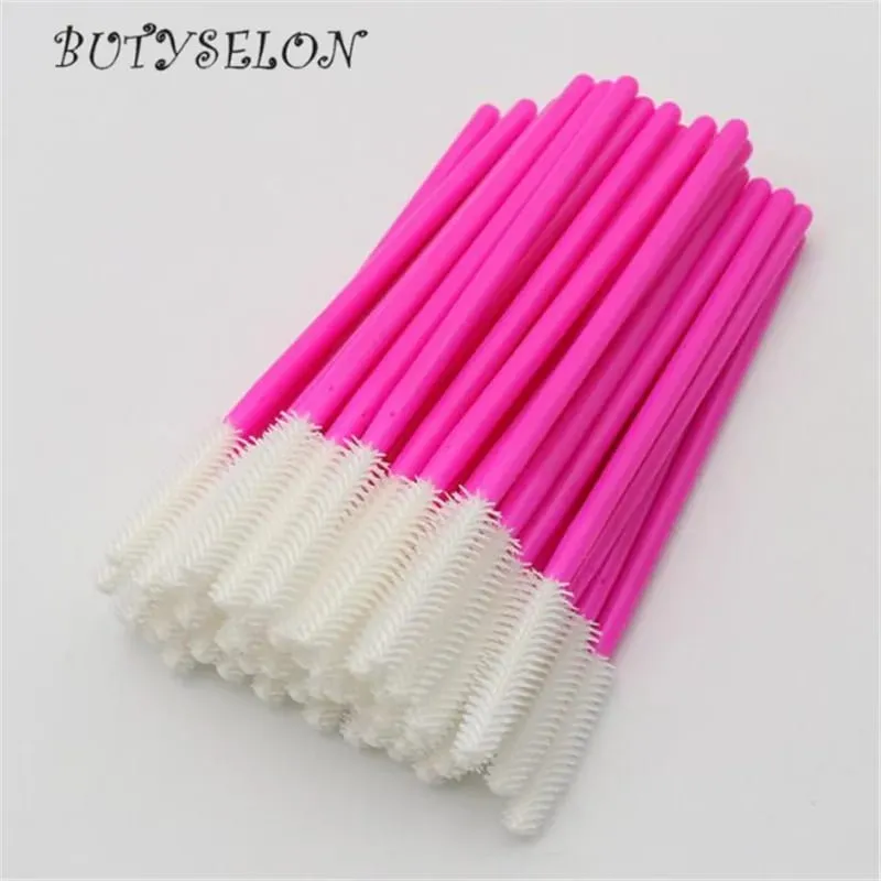 50pcs Disposable Silicone Eyelash Brushes Mascara Wands Applicator Eyebrow Comb Microbrush Lash Extension Supplies Makeup Tools — image 11