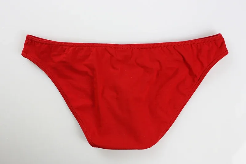Slips Ultra-fins pour hommes, sous-vêtements Sexy, taille basse, Mini Bikini, sous-vêtements doux, culottes confortables pour la maison