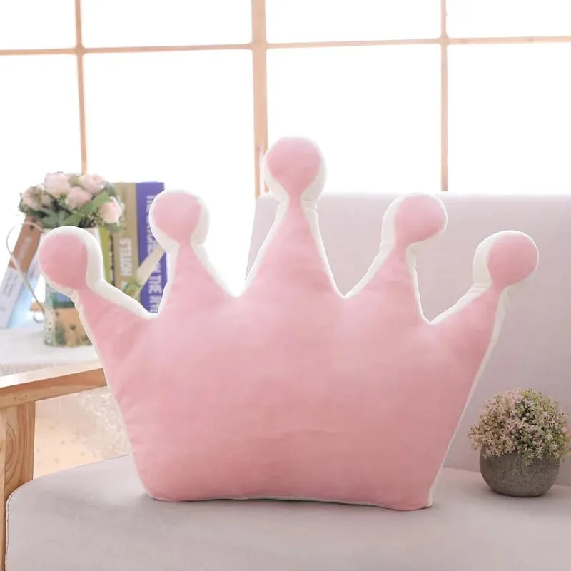 INS HOT Candy Color Cloud Star Moon Plush Pillow Colorful Rainbow Crown Pillow Cushion Sofa Home Decoration Throw Pillow Toy — image 12