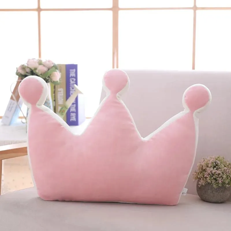 INS HOT Candy Color Cloud Star Moon Plush Pillow Colorful Rainbow Crown Pillow Cushion Sofa Home Decoration Throw Pillow Toy — image 15